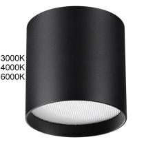7129/8CL HIGHTECH ODL26 325 светильник черный/металл IP20 LED 8W 480Лм 3000K/4000K/6000K 120° 220-240V OBEN